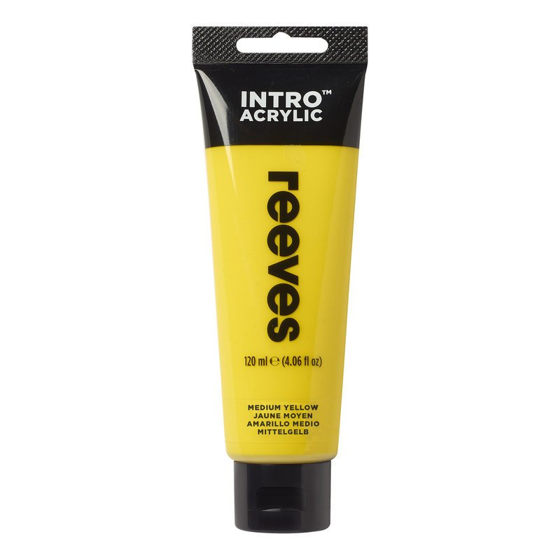 Intro Akrilik Boya 120ml - N:120 Medium Yellow