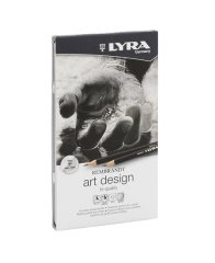 Rembrandt Art Design Profesyonel Dereceli Kalem Seti 12'li Metal Kutu