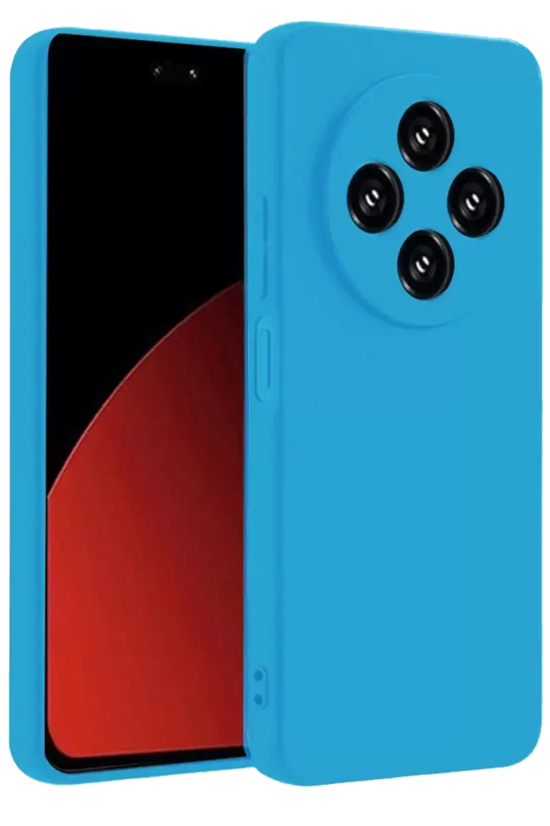 Newface Xiaomi Redmi 14c Kılıf Nano İçi Kadife Silikon - Mavi