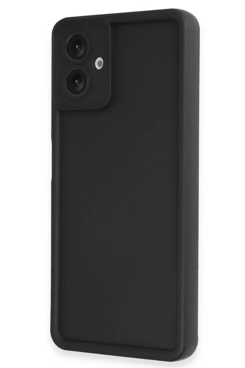 Newface Samsung Galaxy A06 Kılıf Viera Silikon - Siyah