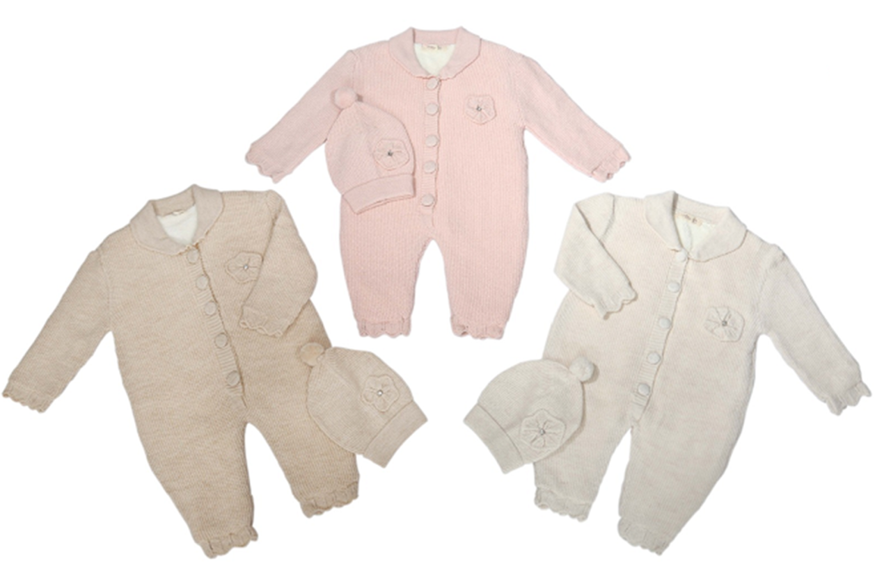 BabyMio Prinç Örgü Tulum
