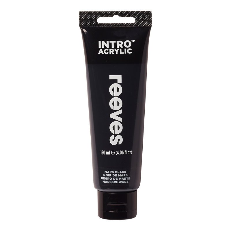 Intro Akrilik Boya 120ml - N:630 Mars Black