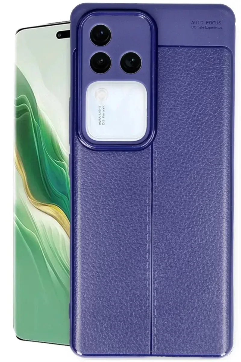 Newface Vivo V30 5g Kılıf Auto Focus Kapak - Lacivert