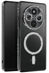 Newface Xiaomi Redmi 14c Joke Simli Magneticsafe Kılıf - Siyah