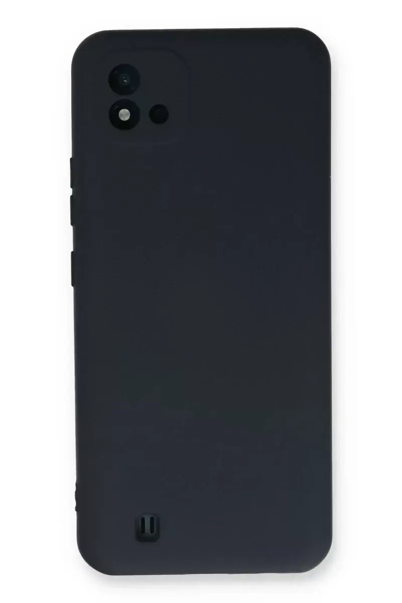 Newface Realme C11 2021 Kılıf Nano İçi Kadife Silikon - Lacivert