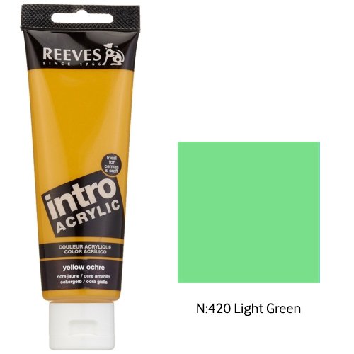 Intro Akrilik Boya 120ml - N:420 Light Green