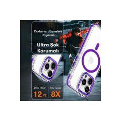 Joko  İphone 15 Pro Max Bella Magsafe Kapak - Siyah