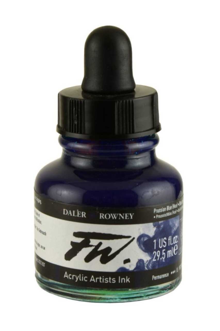 FW Ink Likit Akrilik 29.5ml - Prussian Blue 2777