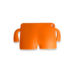 İpad Pro 13 (2024) Karakter Tablet Silikon - Turuncu