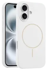 Joko İphone 16 Plus Kılıf Jully Magsafe Kapak - Beyaz
