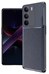Newface Realme C75 4g Auto Focus Karbon Kapak - Lacivert
