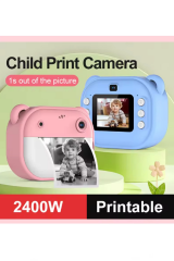 Dijital Video Kayıt Fotoğraf Çocuk Kamerası Anlık Termal Resim Kağıt Baskılı Vtn-09