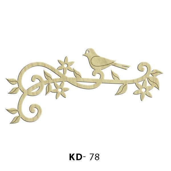 Ahşap Lazer Kesim - KD78