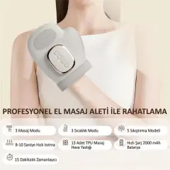 Sunup Sn-30763 Isı Kompresyonlu Akıllı El Masaj Cihazı