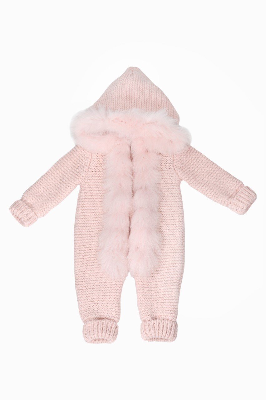 BabyMio Önü Kürklü Tulum