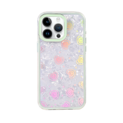 İphone 14 Lumi Desenli Kapak - Yeşil