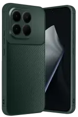 Newface Xiaomi Mi 15t Auto Focus Karbon Kapak - Koyu Yeşil