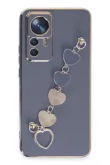 Newface Xiaomi Mi 12t Pro Kılıf Esila Silikon - Gri