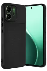 Newface Oppo Reno 14f Auto Focus Karbon Kapak - Siyah