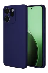 Newface Oppo Reno 14f First Silikon - Lacivert