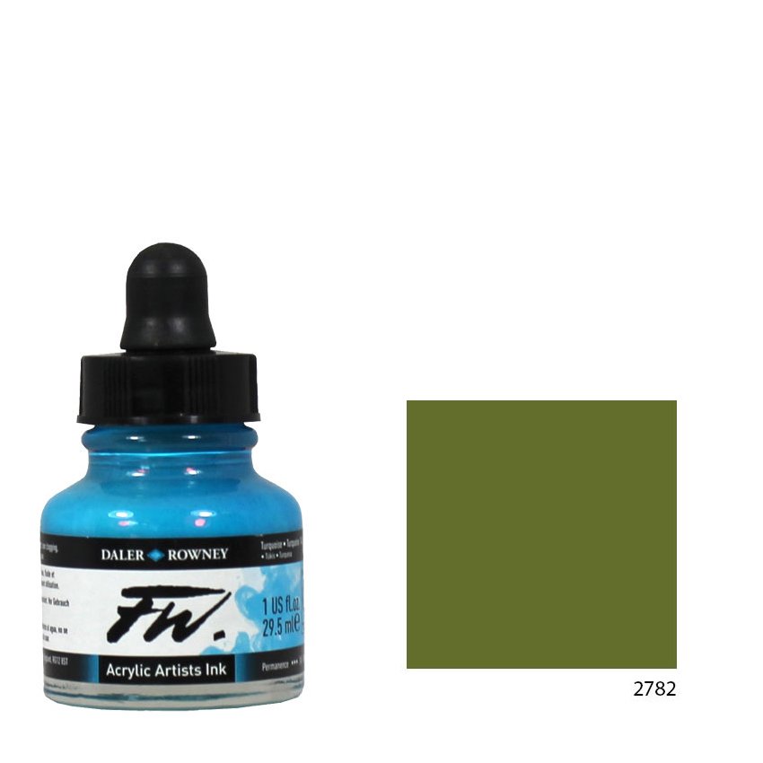 FW Ink Likit Akrilik 29.5ml - Sap Green 2782