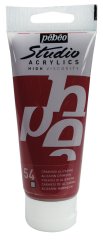Studio Akrilik Boya - Alizarin Crimson - 100ml - N:54