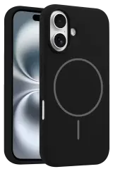 Joko İphone 16 Plus Kılıf Jully Magsafe Kapak - Siyah