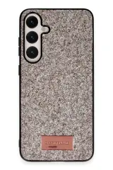 Onegif Samsung Galaxy A05s Bright Simli Kapak - Gold