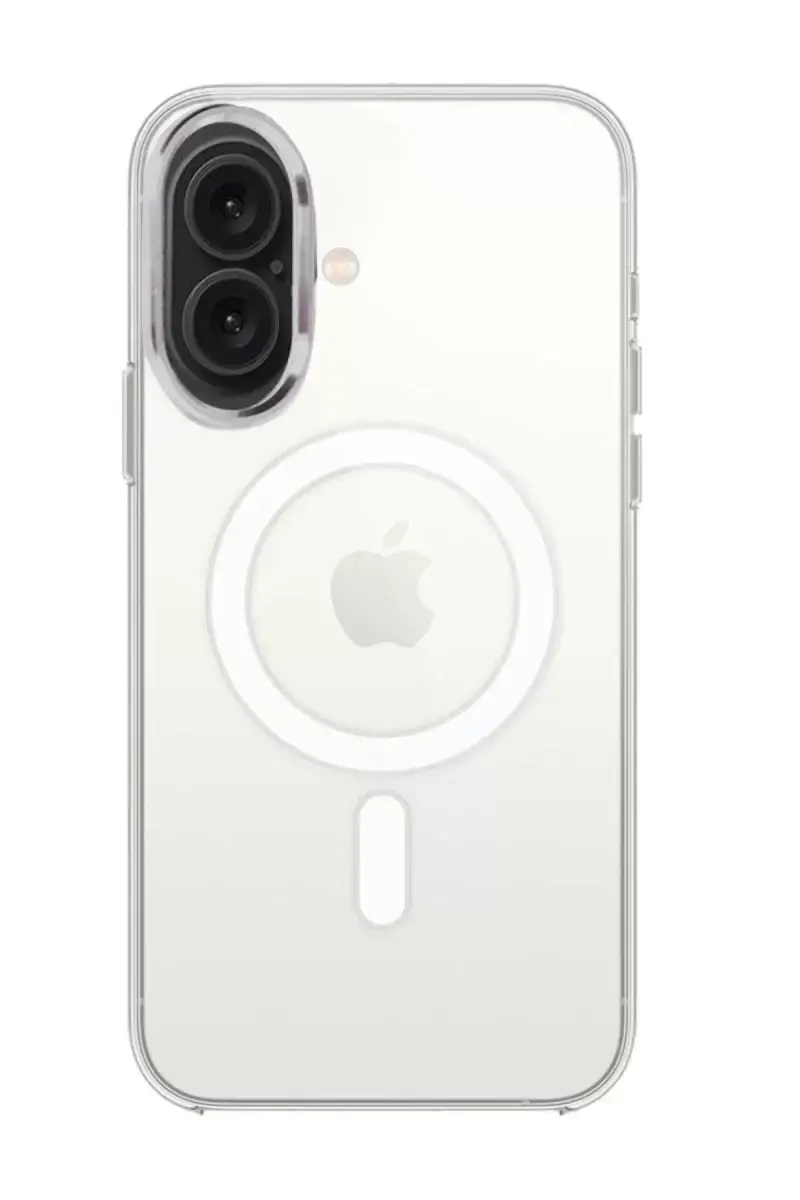 Newface Apple İphone 16 Plus Kılıf Pc Real Magsafe Kapak - Şeffaf