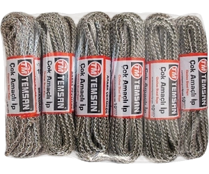 Temsan 10 Mt Çok Amaçlı İp 12'li