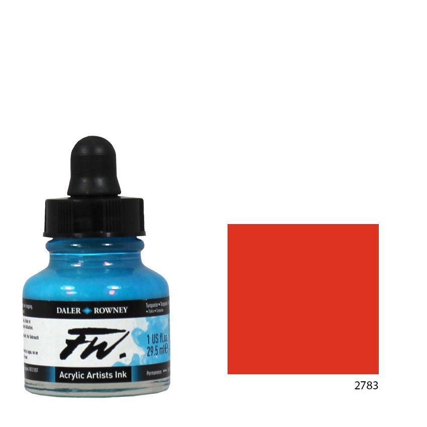FW Ink Likit Akrilik 29.5ml - Scarlet 2783