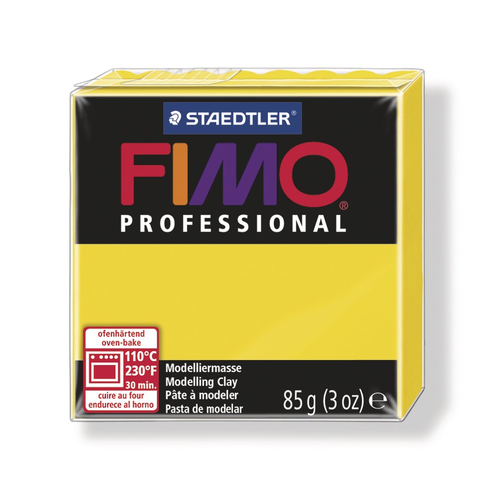 Fimo Polimer Kil Hamuru 85gr - True Yellow