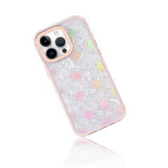 İphone 14 Lumi Desenli Kapak - Pembe