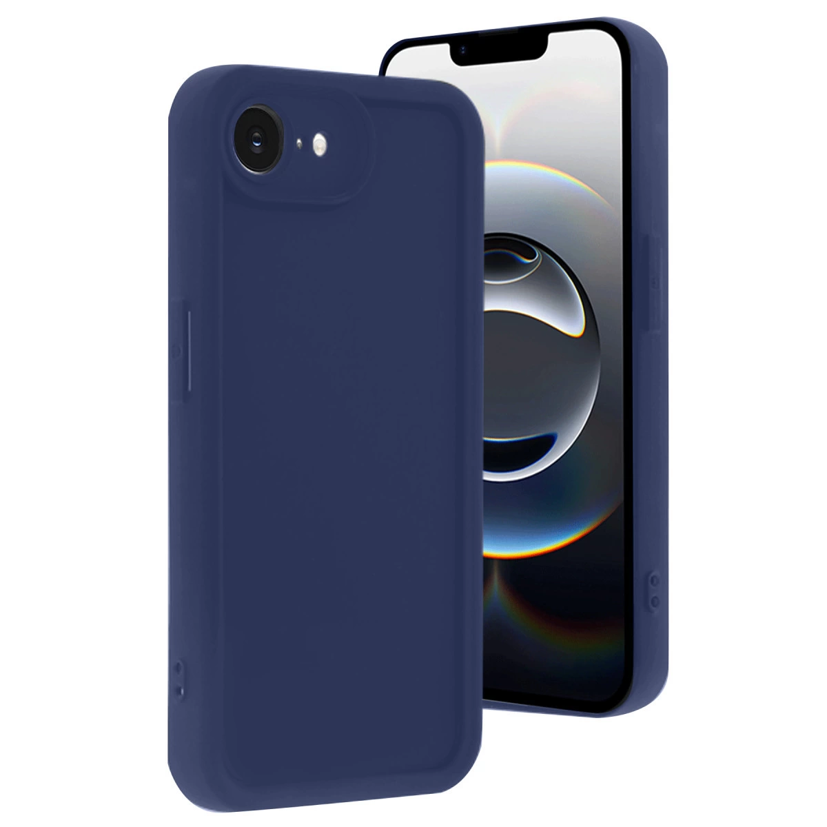İphone 16e Kılıf Viera Silikon - Lacivert