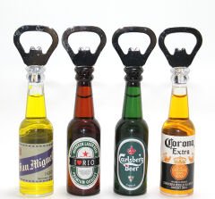 Mini İçecek Şişesi Tasarımlı Magnetli Şişe Açacağı - Model 2