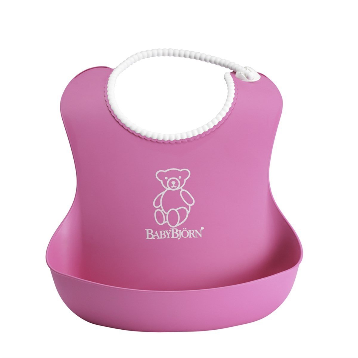 BabyBjörn Yumuşak Plastik Mama Önlüğü / Pink