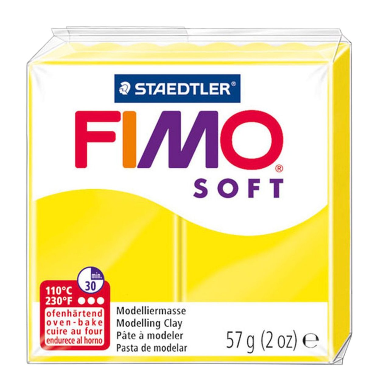 Fimo Soft Polimer Kil - Lemon - 57g