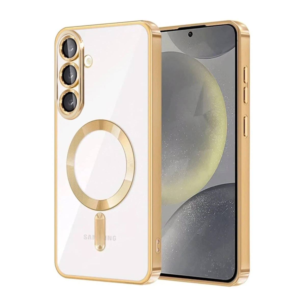 Samsung Galaxy S26 Plus Kross Magneticsafe Kapak - Gold