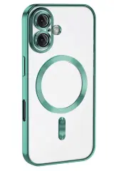 Newface İphone 16 Kılıf Kross Magneticsafe Kapak - Turkuaz