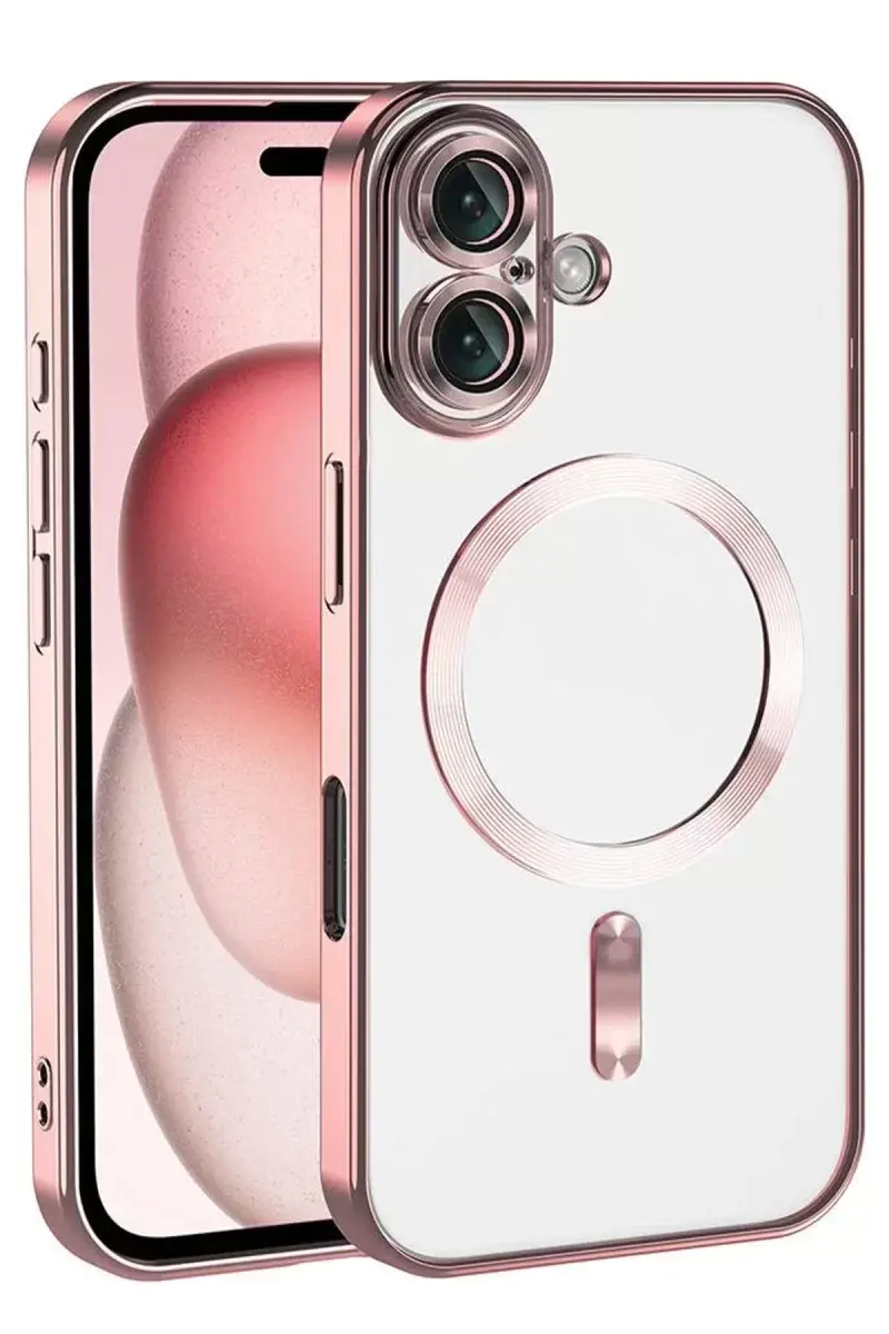 Newface Apple İphone 17 Kross Magneticsafe Kapak - Rose