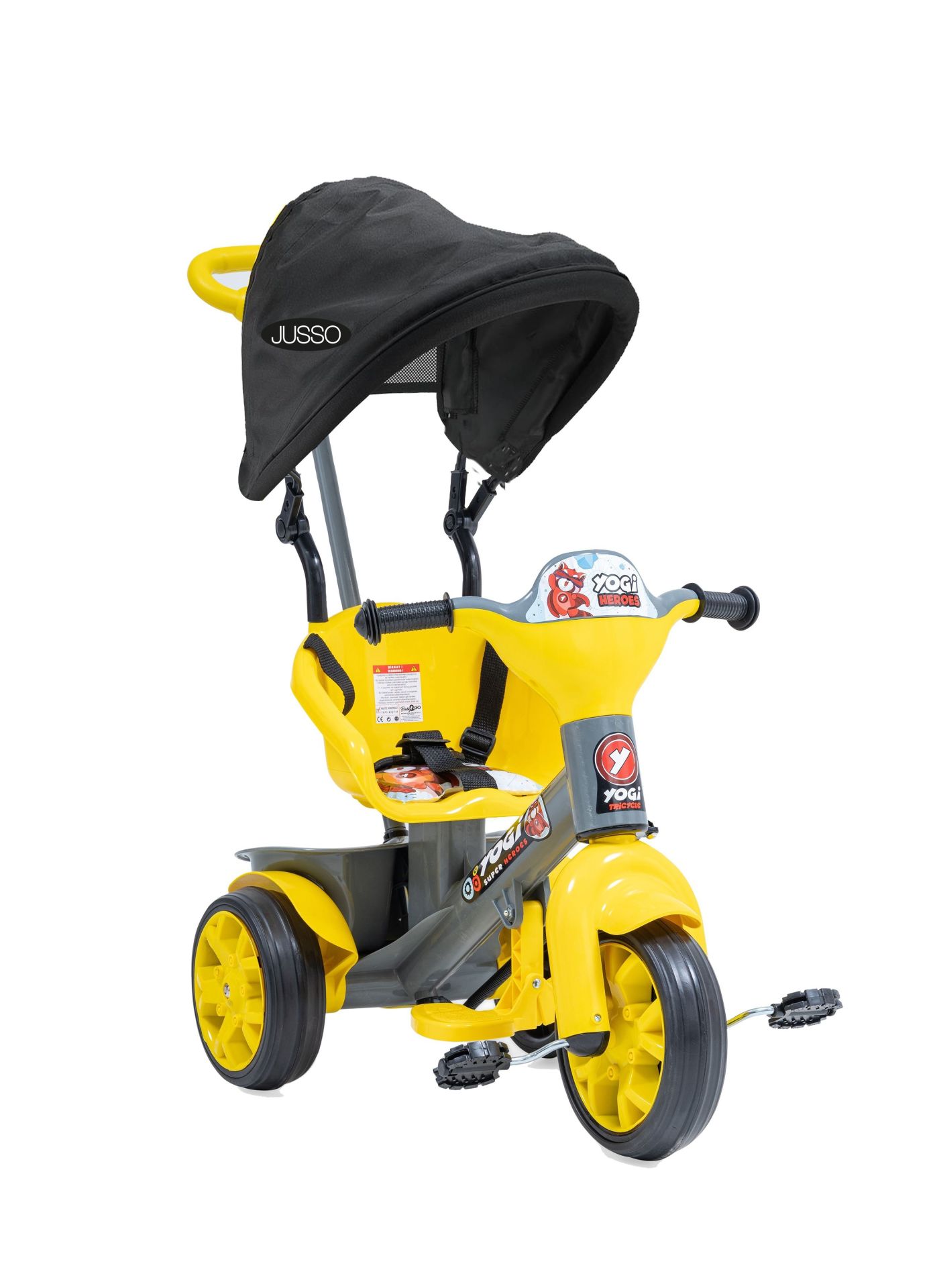 Jusso 9285 Ebeveyn Kontrollü Bisiklet-Sarı