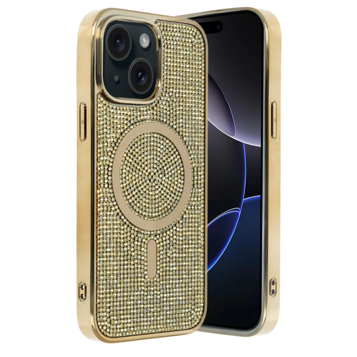 Joko  İphone 14 Helen Magsafe Kapak - Gold