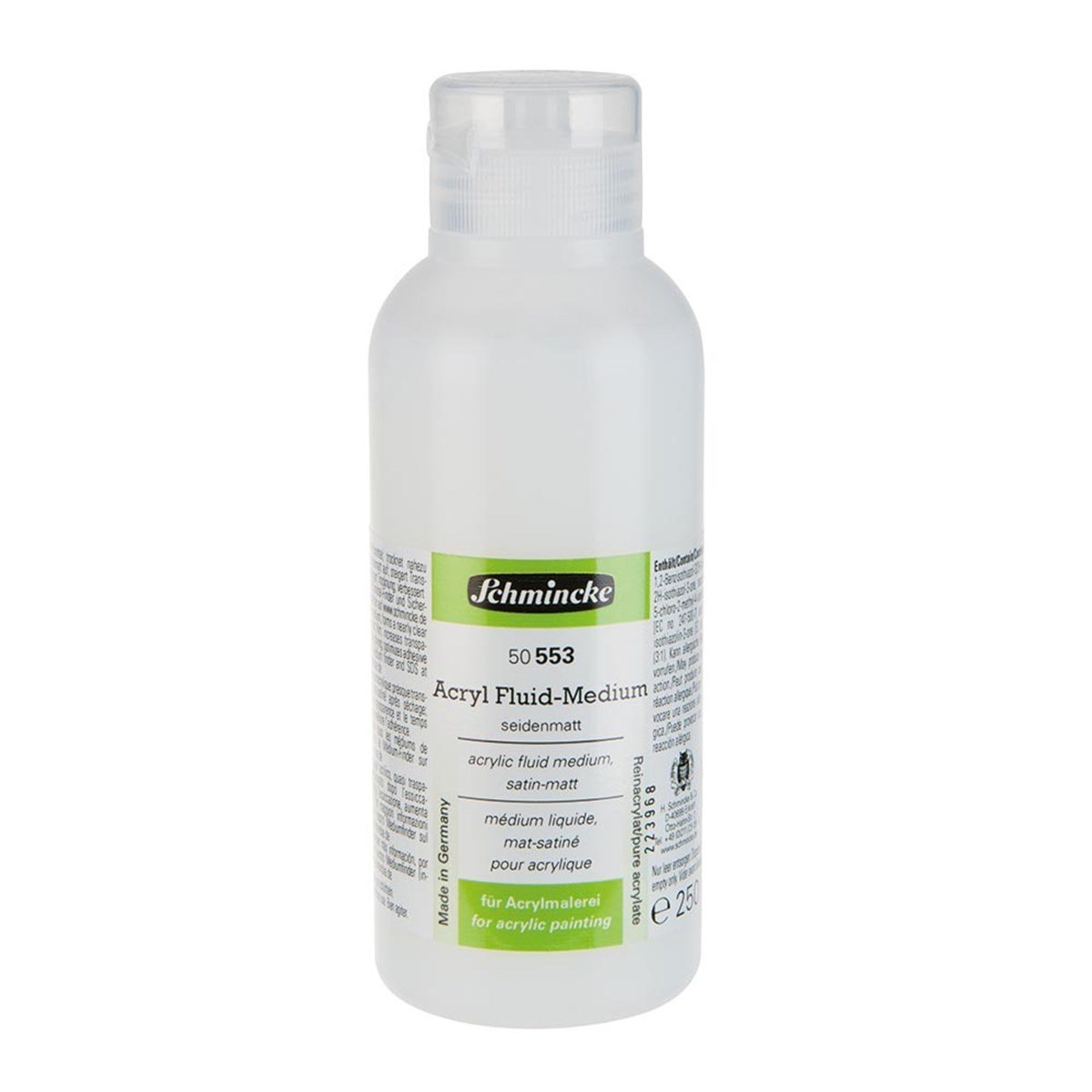 Acrylic Fluid Medium - Yarı Mat Sıvı Akrilik Medyumu - 250ml
