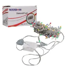 Winnboss Wn-1182 Rgb Renkli 10 Metre Dekoratif Led Yılbaşı Işığı 5 Watt Ac220v