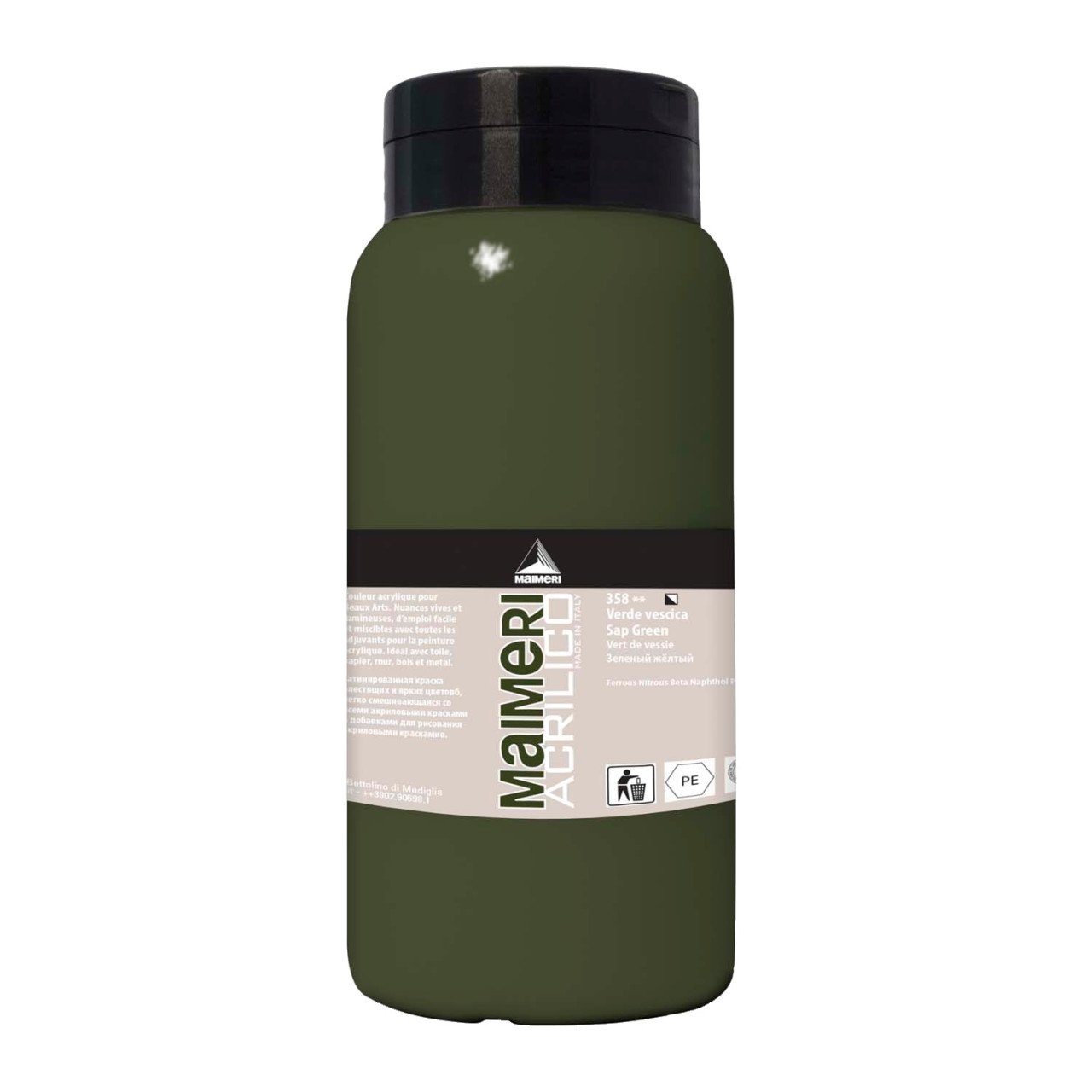 Acrilico Akrilik Boya 1000ml N:358 Sap Green