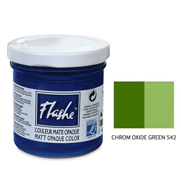 Akrilik Boya 125ml - N:542 Chrome Oxide Green