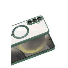 Samsung Galaxy S26 Plus Kross Magneticsafe Kapak - Koyu Yeşil