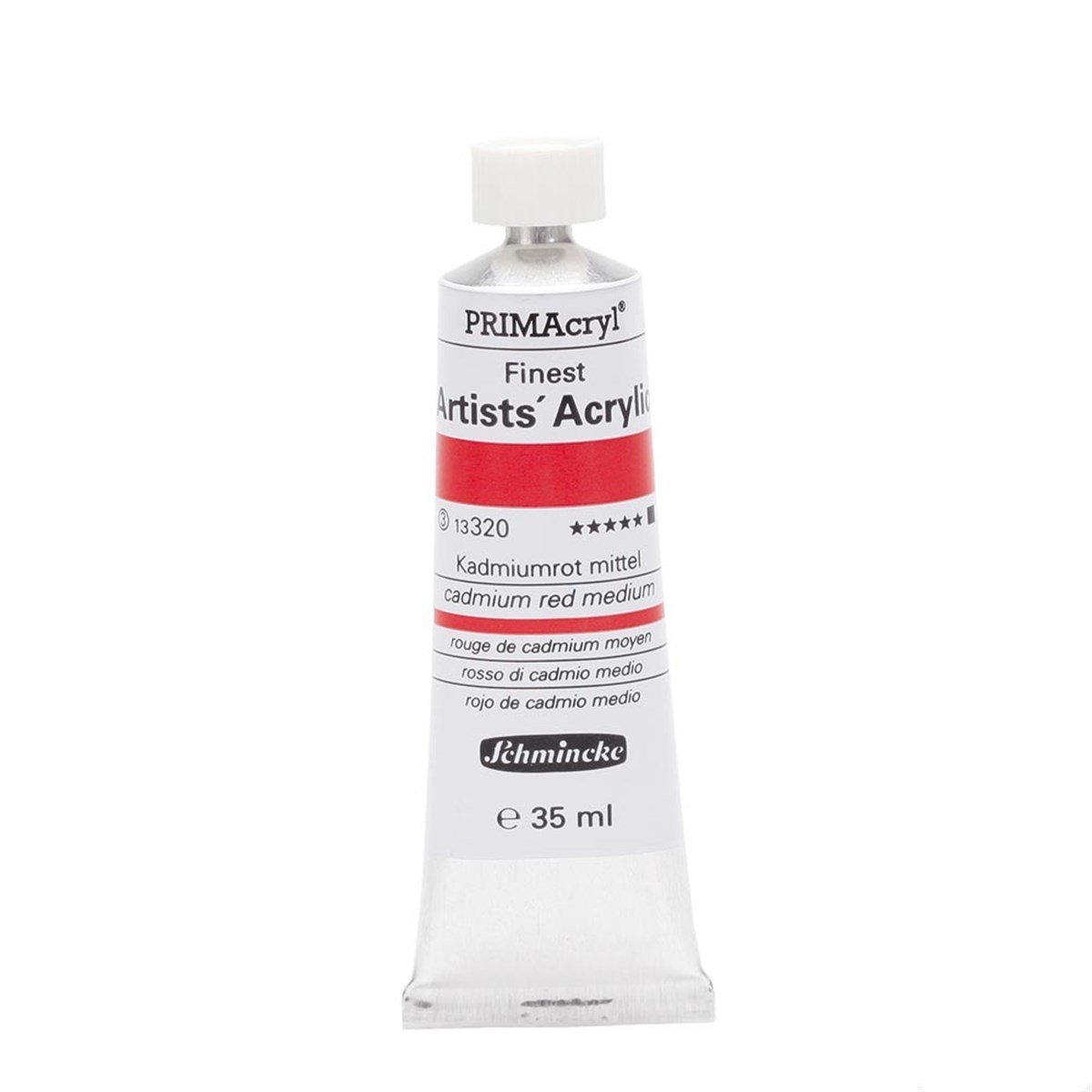 PRİMAcryl Artist Akrilik Boya - Quinacridone Red Medium - 35ml - Seri 3