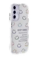 Newface Samsung Galaxy A25 5g Kılıf Reflexion Desenli Kapak - Desen 2