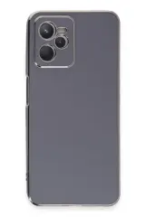 Newface Realme C35 Kılıf Volet Silikon - Mavi